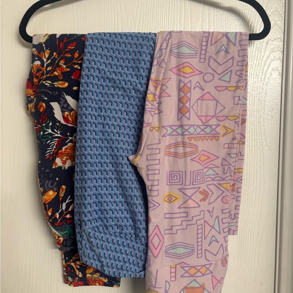 Colorful Patterned Leggings Set